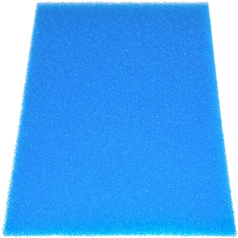 Spugna Filtrante 300x210mm Schiuma Ricambio Filtro per Pompa Acquario Accessori Filtraggio, Spessore 10 mm (porosità fine 30 PPI)