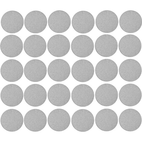 cyclingcolors 30x Copriviti adesivi 20 mm plastica viti copertura coperchi tappi riparazione mobili, Grigio argento