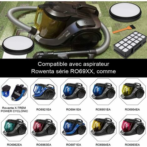 Filtre de rechange pour aspirateur Rowenta Compact Power - X-Trem