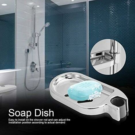 Porte-savon pour barre de douche 22mm | Élite sanitaire