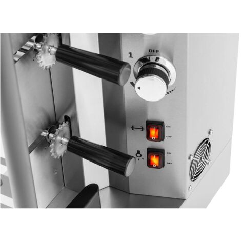 Electric Chicken Grill 4 spits with lights and wheels 32 kg 8000 W