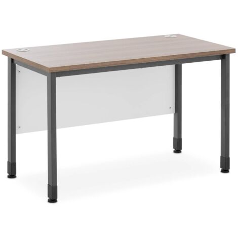 Office Desk Computer Desk Computer Table Work Desk Office 120x60 cm Brown/Grey