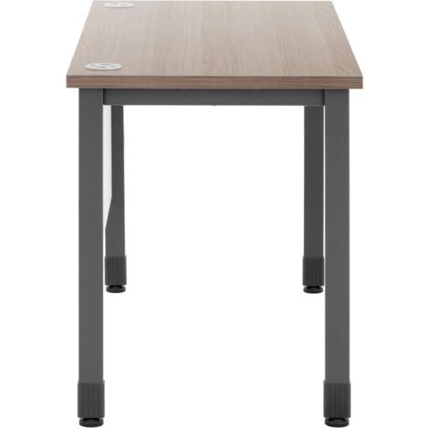 Office Desk Computer Desk Computer Table Work Desk Office 120x60 cm Brown/Grey