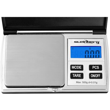 Digital Pocket Scale Mini Scale Gram Scale Max. 500g Accuracy 0.05g 200g 69x64mm