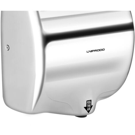 Hand Dryer 1,600 W Blower Stainless steel Electric Wall Hand Dryer