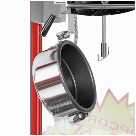 Retro Popcorn Maker Commecial Pop Corn Machine Professional Cinema Party Popcorn