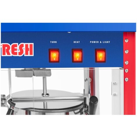 Retro Popcorn Maker Commecial Pop Corn Machine Professional Cinema Party Popcorn
