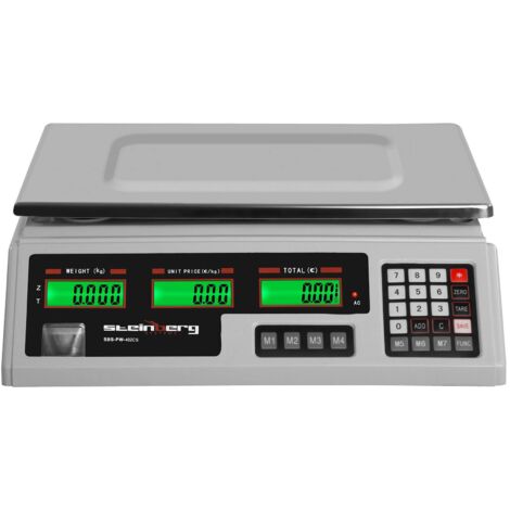 Commercial Price Calculating Computing Weighing Market Scale Scales Calibrated