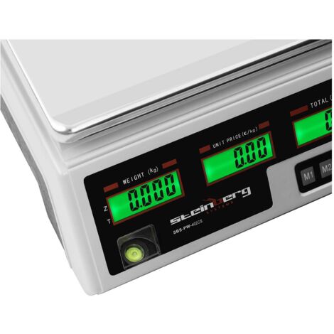Commercial Price Calculating Computing Weighing Market Scale Scales Calibrated