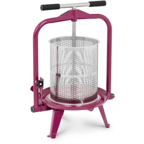 Stainless Steel Fruit Press Manual Cider Press Apple Wine Press 14L