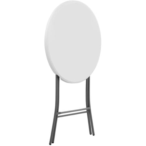 Folding Bar Table Bistro Table Folding Plastic Table High Table 80cm Tall 110cm