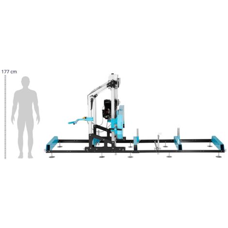 Petrol log bandsaw - 4 x 0.9 m installation dimension - 11000 W / 15 HP Log band