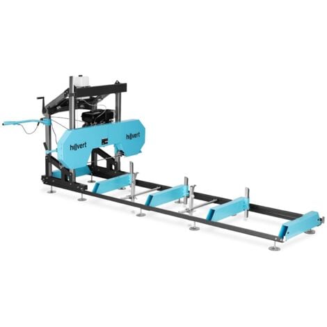 Petrol log bandsaw - 4 x 0.9 m installation dimension - 7500 W / 9 HP Log band