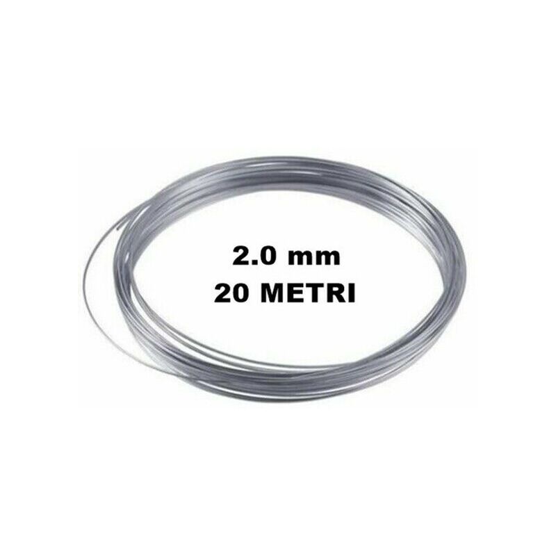 ROTOLO DI FILO DI FERRO ZINCATO 2.0 mm X 20 METRI