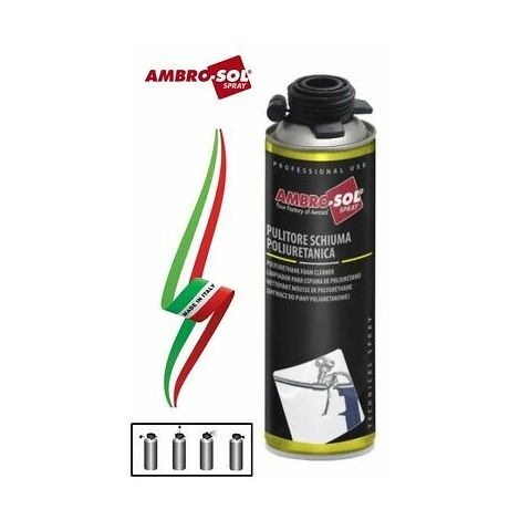 PULITORE 500 ml x SCHIUMA POLIURETANICA