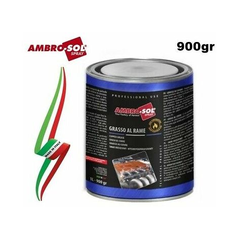 GRASSO AL RAME 900 gr RESISTENTE AD ELEVATE TEMPERATURE (1000°C