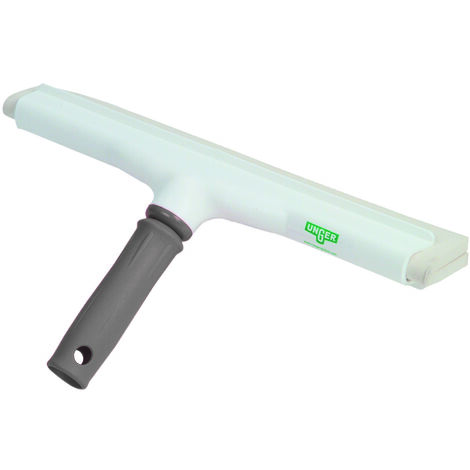 Limpiador de azulejos Unger Ergo (35 cm, limpieza de azulejos y juntas sin rayas, para sanitarios, mango ergonómico, gris) EW35G