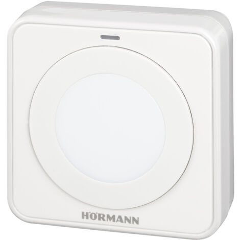 Pulsador / botón interior Hörmann 4511646 IT1b-1  impresiona por su diseño exclusivo y 100% de compatibilidad, gran botón iluminado, cómoda apertura de la puerta