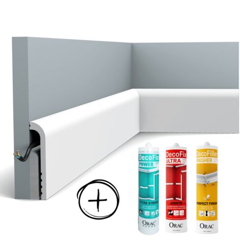 Pack 20 metros lineales SX185 + adhesivos L200 x H12 x L2,5 cm