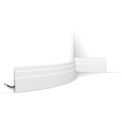 Cornisa flexible SX180F con una forma limpia