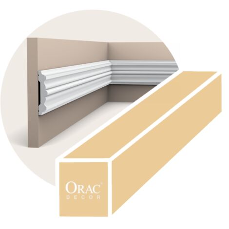Perfil De Aluminio Modelo CORNISA 17x43mm Para Tira LED - 2 Metros