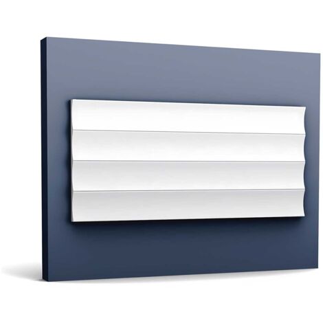 Panel mural W114 VALLEY, L 200 x H 25 x L 1,5 cm