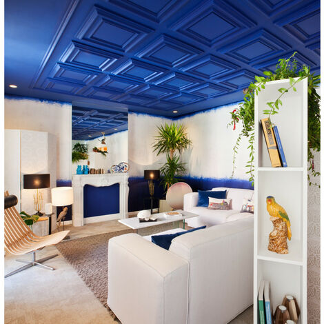 Decorazione quadrata per soffitto F30