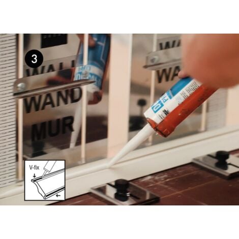 FDP500 adesivo di installazione forte per interni e ambienti non umidi, 310ml