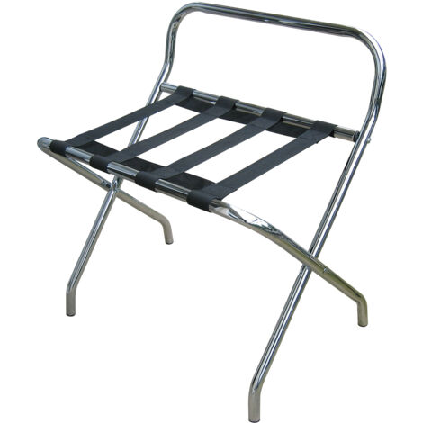 JVD - Rack bagage RACK dosseret métal chromé - Matériel professionnel (1/3)