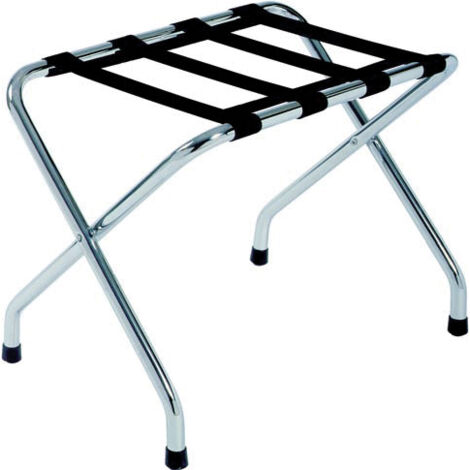 JVD - Rack à bagage acier chromé - Matériel professionnel