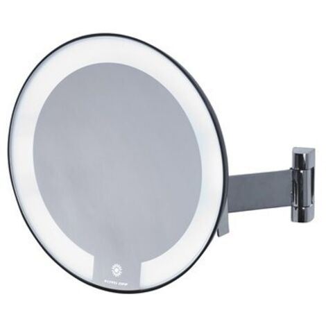 JVD - Miroir Cosmos lumineux chromé bras plat - Matériel professionnel
