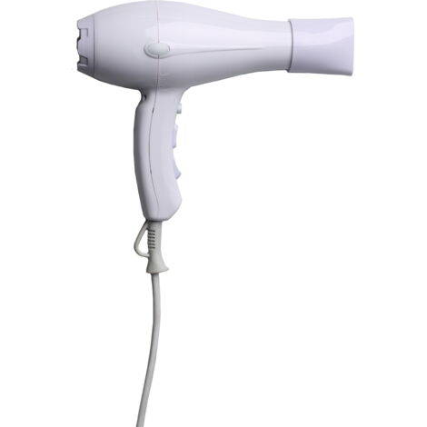 JVD - Sèche-Cheveux IBIZA pistolet blanc - Matériel professionnel