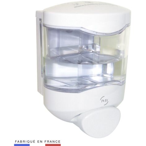 JVD - Distributeur gel nettoyant WC Cleanseat 450ml bouton-poussoir - Matériel professionnel (1/6)