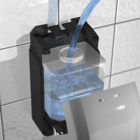 JVD - Distributeur Savon Cleanline gel Blanc - Compatible savon toute marque - Matériel professionnel