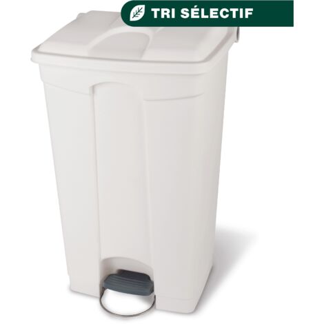 JVD - Container 90L blanc couvercle blanc - Matériel professionnel (1/3)