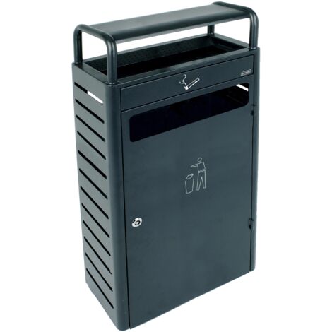 JVD - Cendrier 5,9L + Conteneur 43L - Matériel professionnel (1/3)