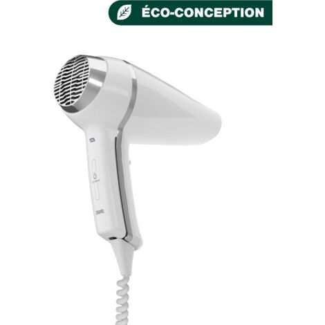 JVD - Sèche-Cheveux Clipper pistolet blanc - Matériel professionnel