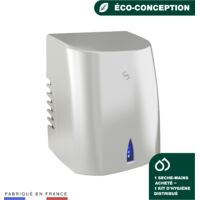 JVD - Sèche-Mains Copt'Air gris métallisé - Matériel professionnel