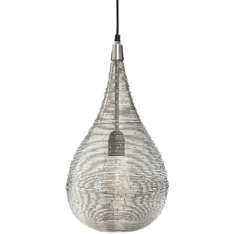 Atmosphera Hängeleuchte Cota – Schwarze Metalllampe Mit Durchbruchdesign