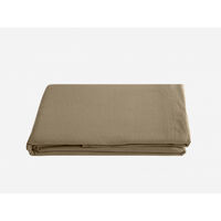 Palace-Flachbettlaken aus reiner, gewaschener Baumwolle, 63 Fäden/cm² Südwind - Palace Camel - 240 x 290 cm für 2-Sitzer-Bett