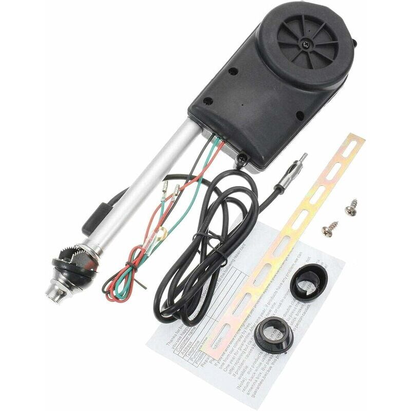 Antenne électrique entièrement Automatique, kit de Montage pour antenne FM  AM Radio pour Voiture de Remplacement pour Aile de Remplacement de Voiture 