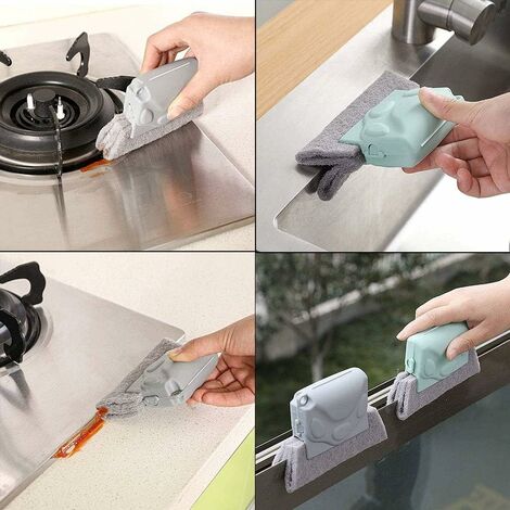 Brosse de nettoyage Double face pour cuisinière à gaz, outil spécial de  nettoyage des espaces entre