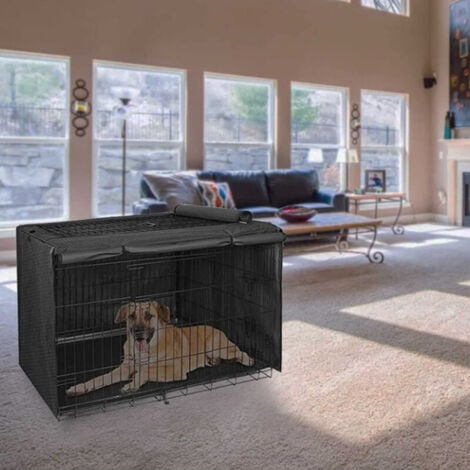 Cage pour chien S solide intérieur extérieur indestructible avec