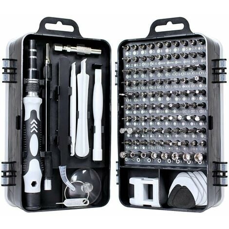 120 en 1 Tournevis Precision Kit Tools, Portable Kit Tournevis de Précision  Magnétique Tournevis Outils de