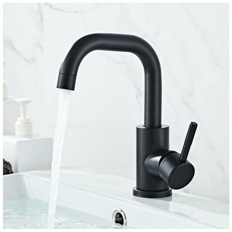 Hansgrohe Zesis M33 - Mitigeur d'évier 150, avec douchette extractible,  noir mat 74800670