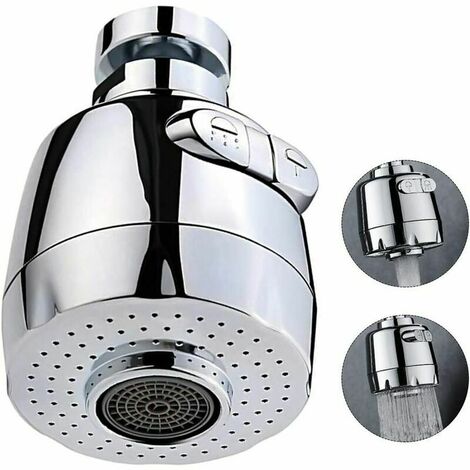 Aérateur de robinet rotatif à 360 degrés, robinet de cuisine, 2