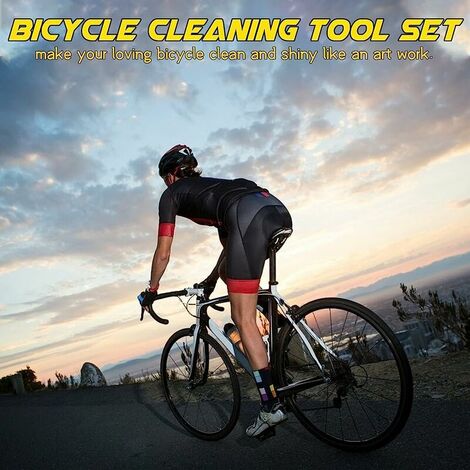 Nettoyeur de Chaîne De Vélo Outils d'entretien Nettoyeur de pétrole Bike  Chain Cleaner pour Tous Les Types de Vélos et VTT