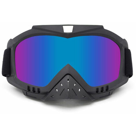Lunettes De Protection De Yeux Visage Masque Pour Sport De Plein Air  Anti-UV Coupe-vent Anti-sable Anti-poussière Pour Activités Extérieures  Goggles