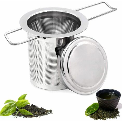 Passoire à thé en acier inoxydable, maille Fine, infuseur à thé