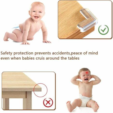 Protection d'angle bébé, 24 pièces de Protection d'angle en